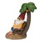 Northlight 12.25" Tropical Gnome with Palm Tree Outdoor Garden Statue